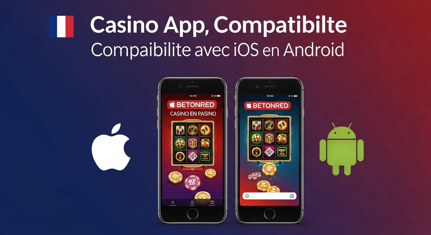 Compatibilité avec iOS et Android casino app iPhone