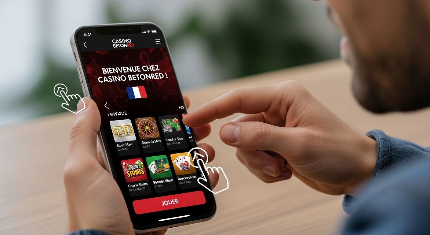 Expérience utilisateur mobile slots app